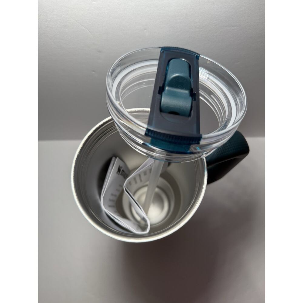 Stanley Holiday 2025 PONDEROSA BLUE SHIMMER 40oz Protour Tumbler BNWT + Boot - Picture 8 of 8